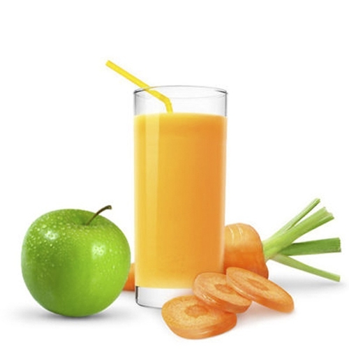 Свежевыжатый яблочно-морковный сок