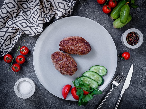 Котлеты жареные из баранины