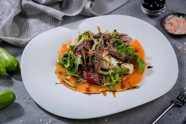 Карпаччо из лосося